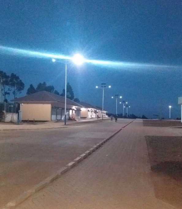 淮滨县非洲科特迪瓦太阳能路灯工程